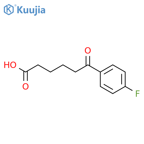 6-(4-fluorophenyl)-6-oxohexanoic Acid structure