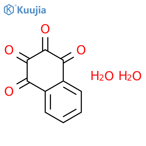 1,2,3,4-Tetraoxo-1,2,3,4-tetrahydronaphthalene Dihydrate structure