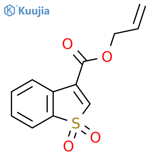 Prop-2-en-1-yl 1,1-dioxo-1lambda6-benzothiophene-3-carboxylate structure