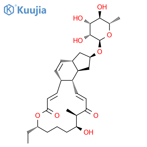 Kaempferol-3-rhamnoglucoside-7-glucoside structure