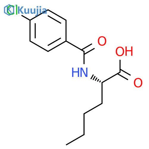 Norleucine, N-(4-chlorobenzoyl)- structure