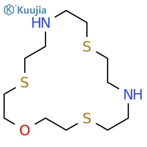 1-Oxa-4,10,16-trithia-7,13-diazacyclooctadecane(9CI) structure