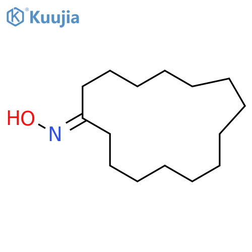 Cyclopentadecanone Oxime structure