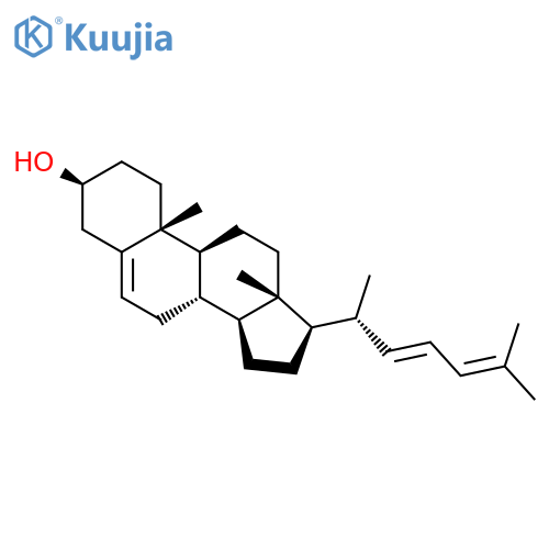 Cholesta-5,22,24-trien-3-ol, (3b)- structure