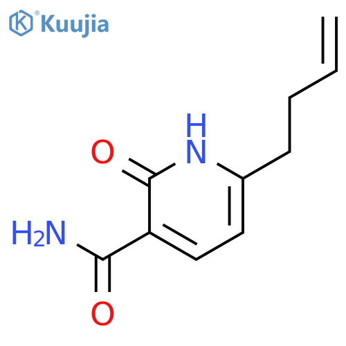 3-Pyridinecarboxamide, 6-(3-butenyl)-1,2-dihydro-2-oxo- structure