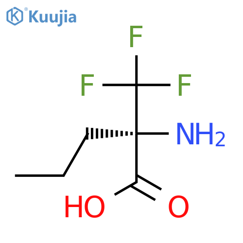 H-alpha-Tfm-L-Nva-OH structure
