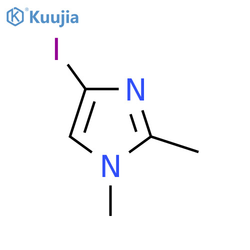 4-Iodo-1,2-dimethyl-1H-imidazole structure