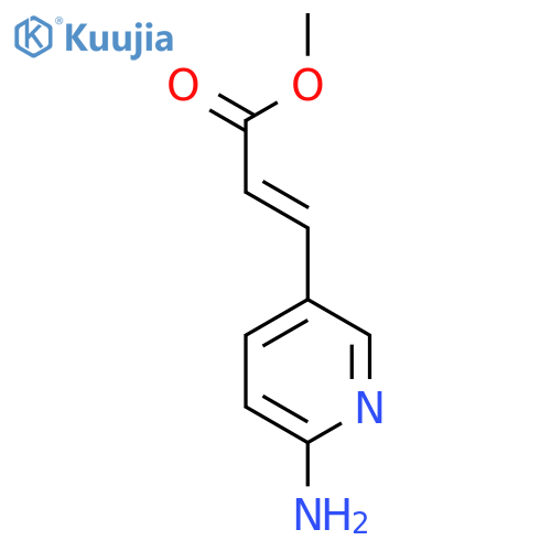 3-(6-amino-3-pyridinyl)-2-Propenoic acid methyl ester structure