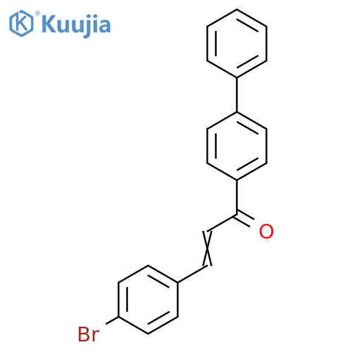 3-(4-Bromophenyl)-1-(4-phenylphenyl)prop-2-en-1-one structure