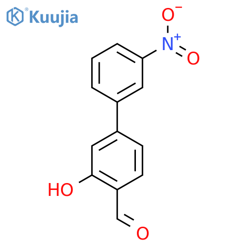 2-Formyl-5-(3-nitrophenyl)phenol structure