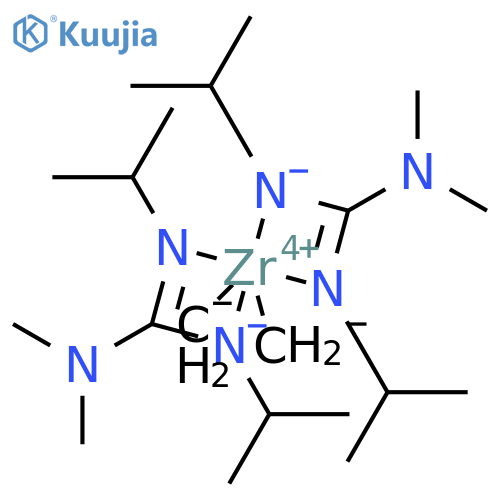 [(η2-(i-PrN)2C(NMe2))2ZrMe2] structure