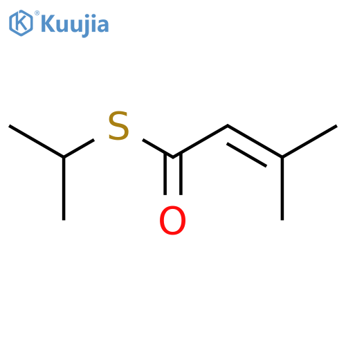 2-Butenethioic acid,3-methyl-, S-(1-methylethyl) ester structure