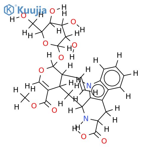 5-Carboxystrictosidine structure