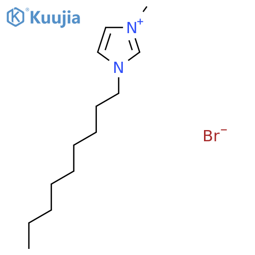 1-Methyl-3-nonylimidazolium bromide structure