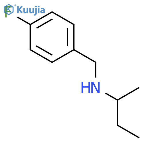 (butan-2-yl)(4-fluorophenyl)methylamine structure