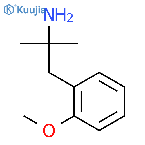 1-(2-Methoxyphenyl)-2-methylpropan-2-amine structure
