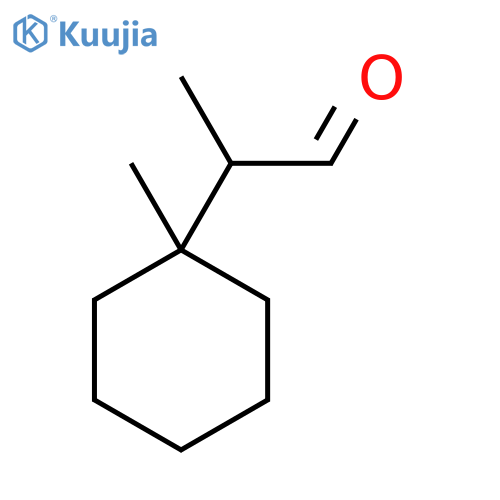 2-(1-methylcyclohexyl)propanal structure