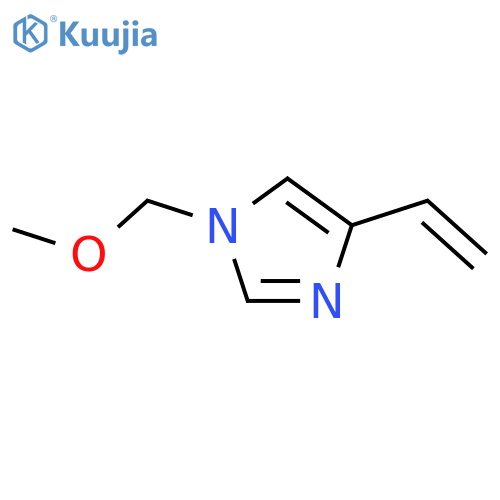 1H-Imidazole,4-ethenyl-1-(methoxymethyl)- structure