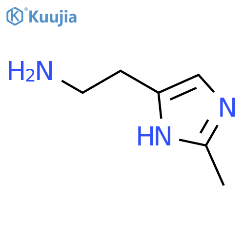 2-(2-methyl-1H-imidazol-4-yl)ethan-1-amine structure