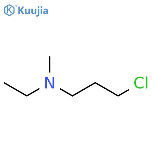 3-Chloro-N-ethyl-N-methyl-1-propanamine structure