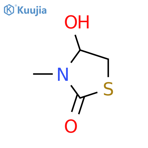 2-Thiazolidinone,4-hydroxy-3-methyl- structure