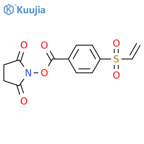 4-(Ethenylsulfonyl)benzoic Acid 2,5-Dioxo-1-pyrrolidinyl Ester structure