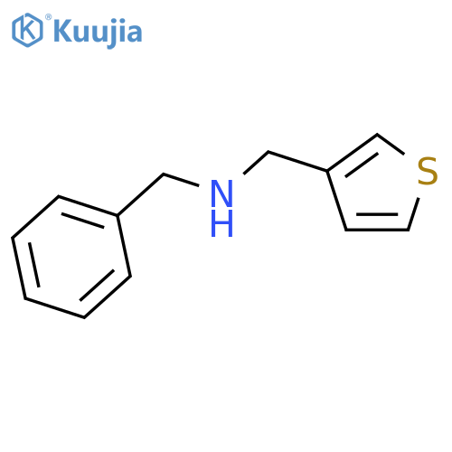 benzyl(thiophen-3-yl)methylamine structure