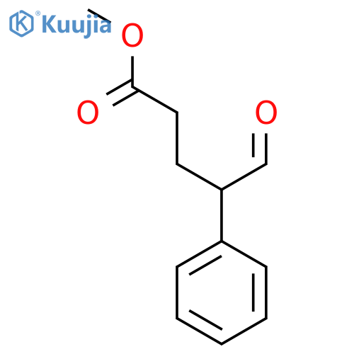 Methyl 5-oxo-4-phenylpentanoate structure