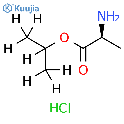 (S)-Isopropyl-2-aminopropanoate-d7 Hydrochloride structure