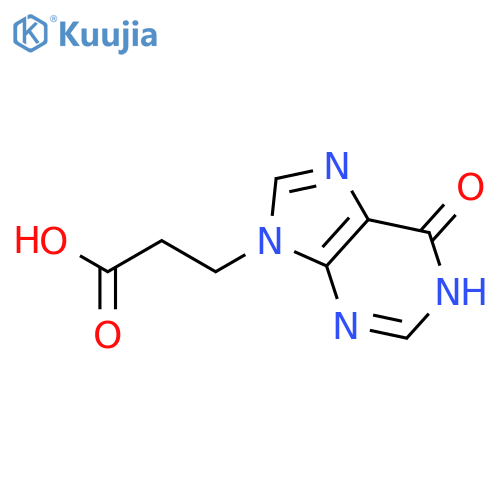 7N-1-(2-Carboxy)ethylallopurinol structure