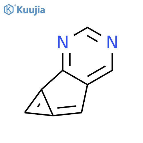 Cyclopropa[4,5]cyclopenta[1,2-d]pyrimidine (9CI) structure