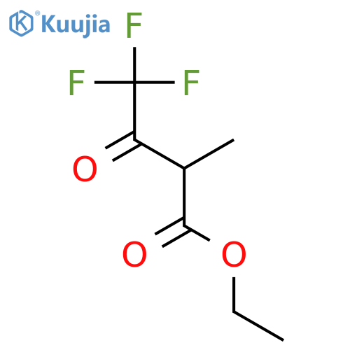 Ethyl 2-(trifluoroacetyl)propionate structure