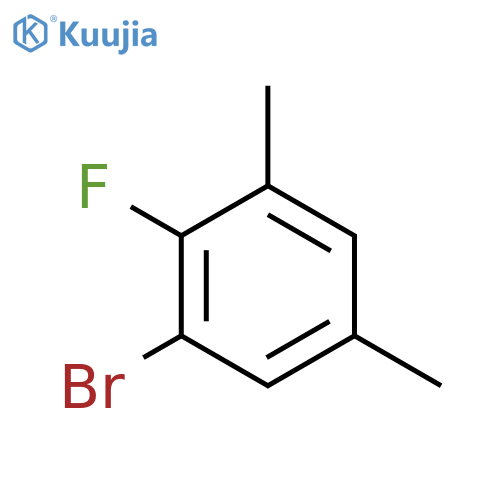 1-Bromo-2-fluoro-3,5-dimethylbenzene structure