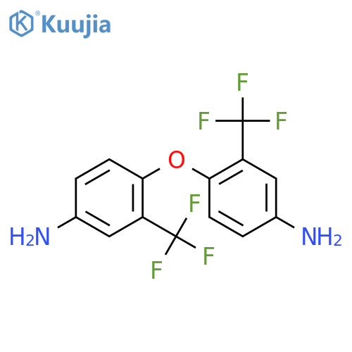 2,2'-Bis(trifluoromethyl)-4,4'-diaminodiphenyl ether structure