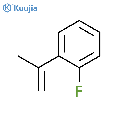 1-fluoro-2-(prop-1-en-2-yl)benzene structure