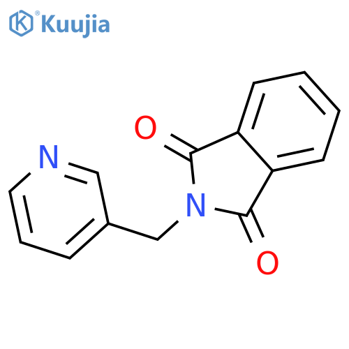 2-(Pyridin-3-ylmethyl)isoindoline-1,3-dione structure