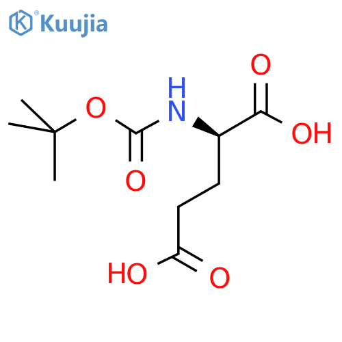 N-Boc-D-glutamic Acid structure