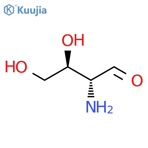 Butanal,2-amino-3,4-dihydroxy-, (2R,3S)-rel- structure