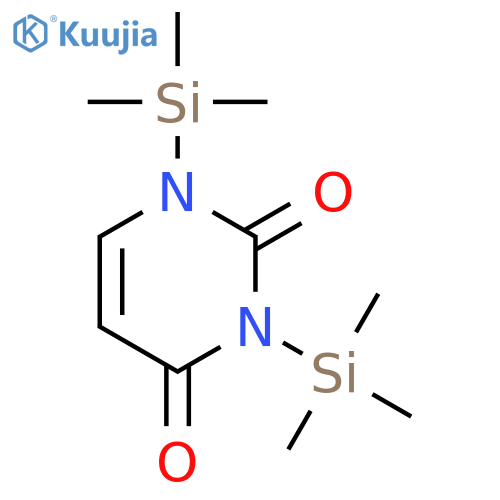 2,4(1H,3H)-Pyrimidinedione, 1,3-bis(trimethylsilyl)- structure