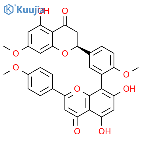 2,3-Dihydrosciadopitysin structure