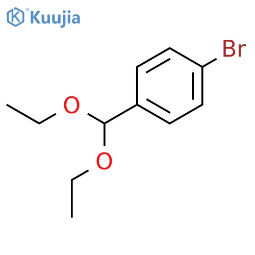 4-Bromobenzaldehyde Diethyl Acetal structure