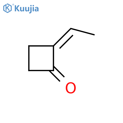 (2Z)-2-ethylidenecyclobutan-1-one structure