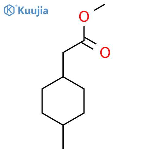 Methyl 2-(4-methylcyclohexyl)acetate structure