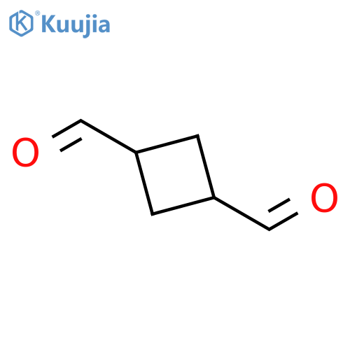 Cyclobutane-1,3-dicarbaldehyde structure