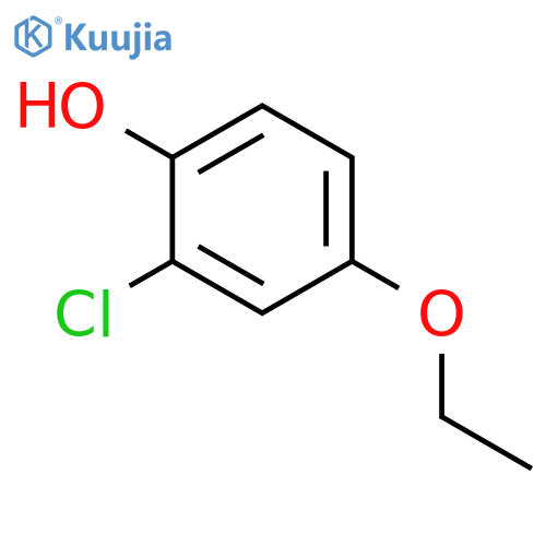 2-Chloro-4-ethoxyphenol structure