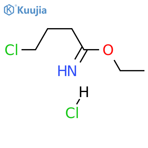 ethyl 4-chlorobutanecarboximidate structure