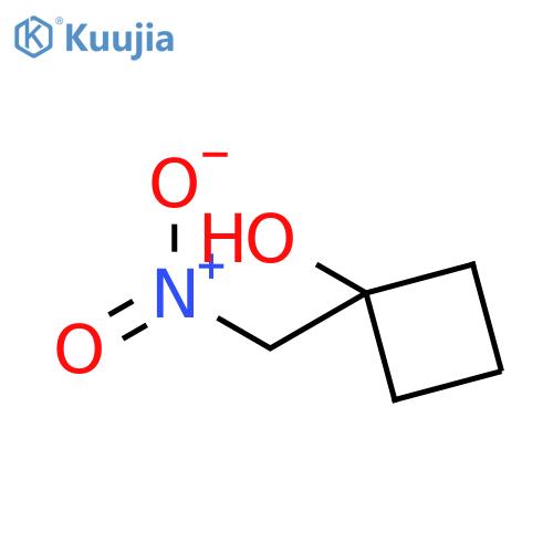 1-(nitromethyl)cyclobutan-1-ol structure