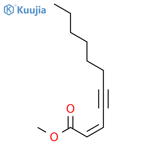 2-UNDECEN-4-YNOIC ACID, METHYL ESTER, (2Z)- structure