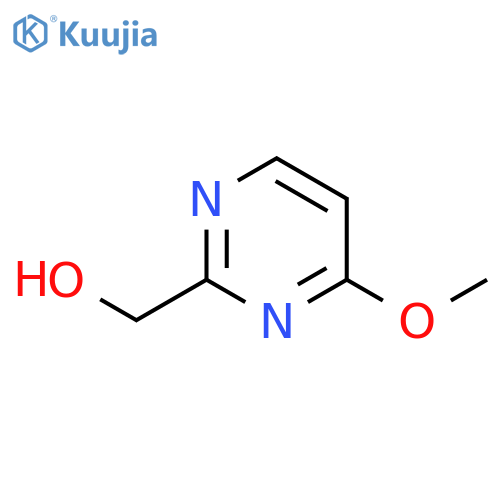 (4-Methoxypyrimidin-2-yl)methanol structure