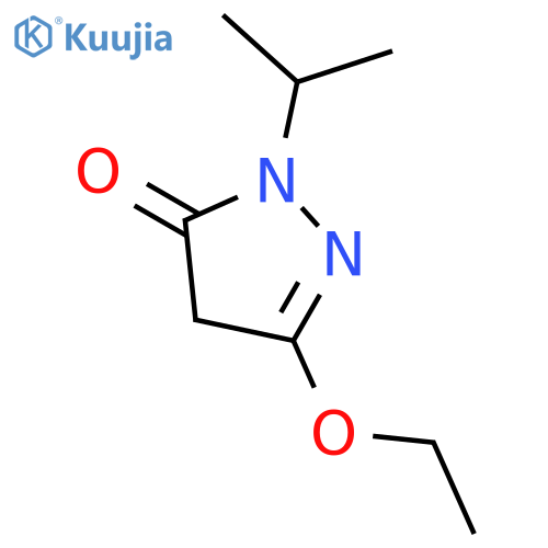 3H-Pyrazol-3-one,5-ethoxy-2,4-dihydro-2-(1-methylethyl)- structure